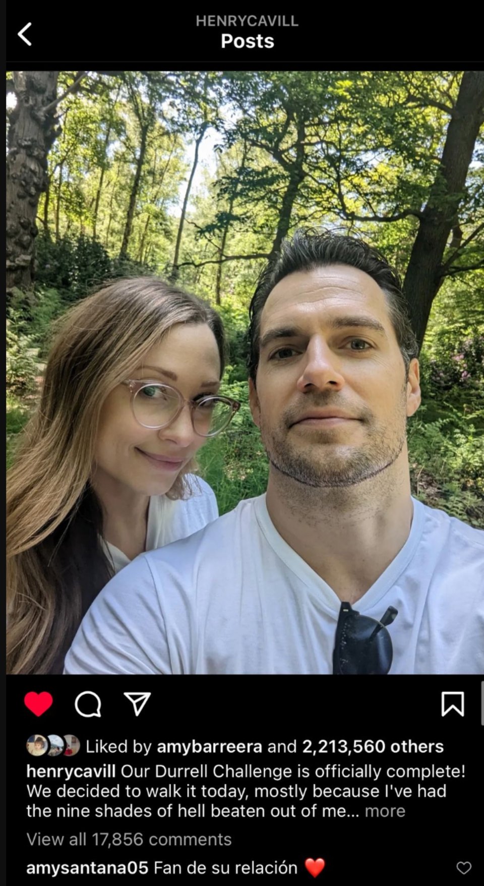 Henry Cavill, wife of Henry Cavill, fan of your relationship, fan of your relationship Henry Cavill, MundoNOW