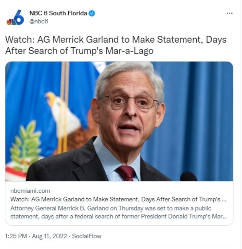 Merrick Garland revela motivos de la orden