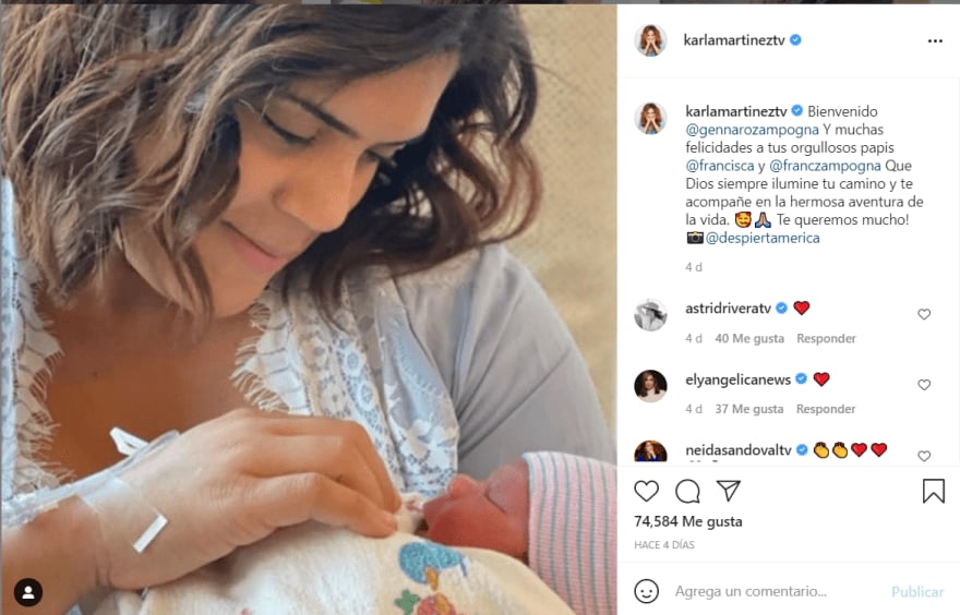 Francisca Lachapel casa Gennaro: The presenter is already at home