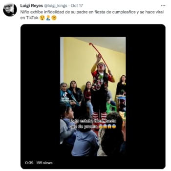boy cheating daddy party