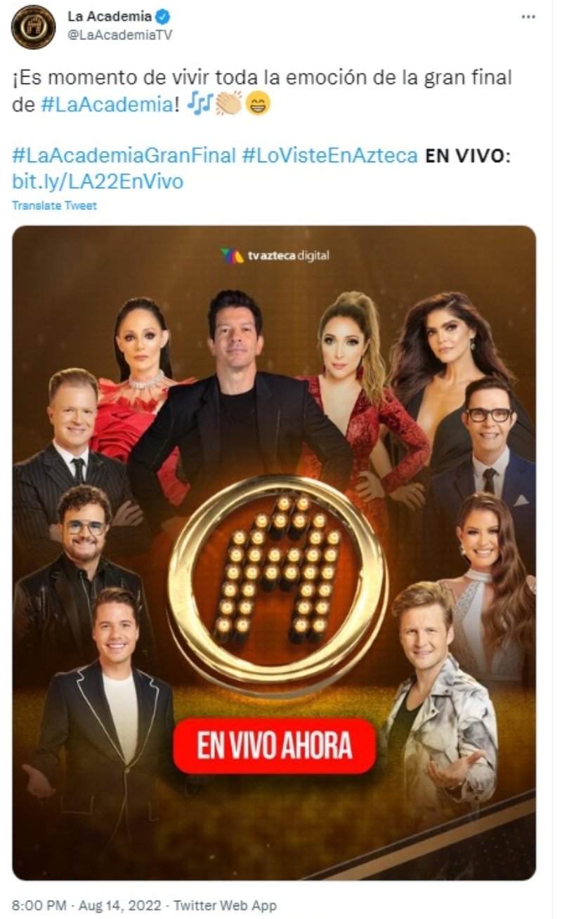 Final La Academia: ¿Quién es su favorito?