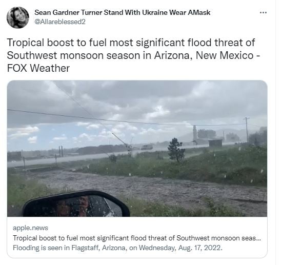 ¿Qué tanta agua podría caer?