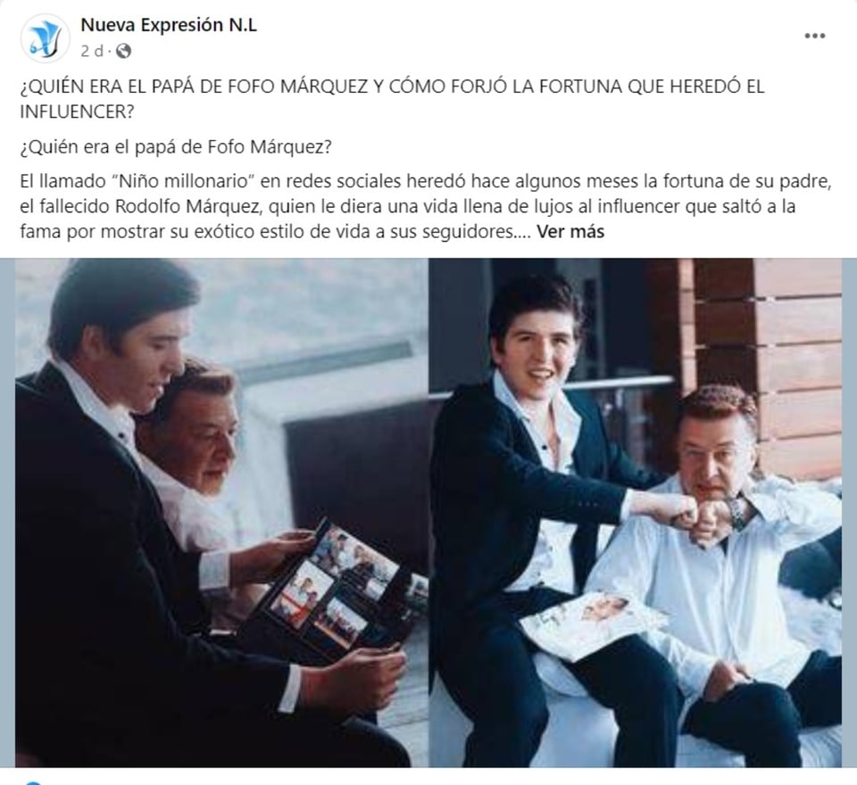 Fofo Márquez's parents, mom, discretion, secret, MundoNOW