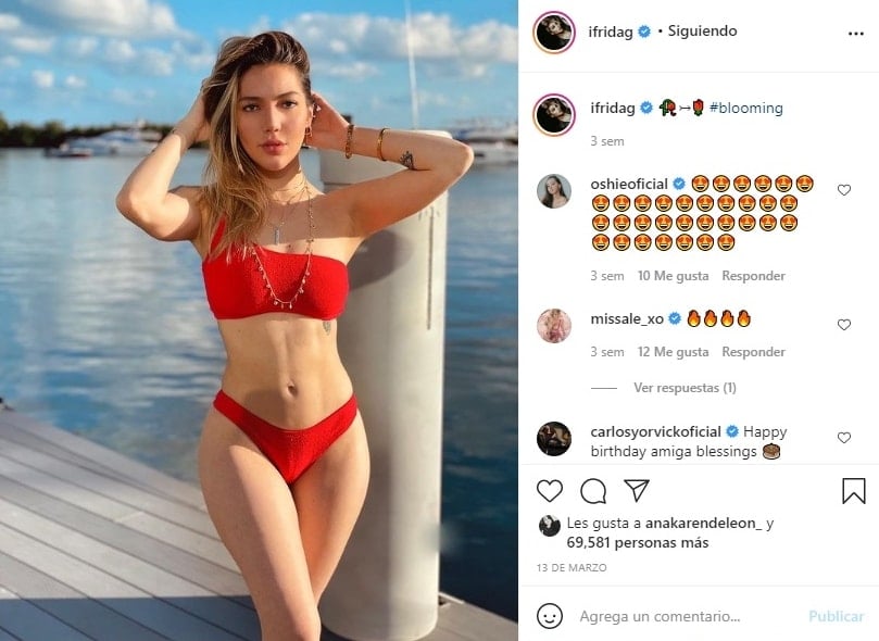 daughter Alejandra Guzmán Frida Sofia bikini