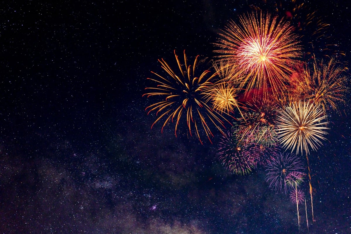 fuegos artificiales 4 de julio, Estados Unidos, EEUU, Día de la Independencia,