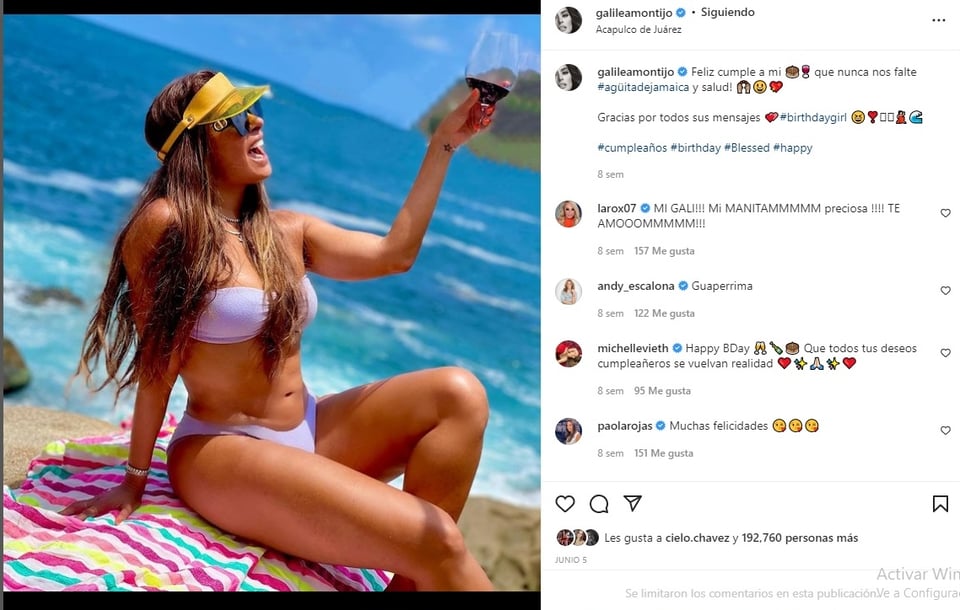 Los mejores bikinis de Galilea Montijo