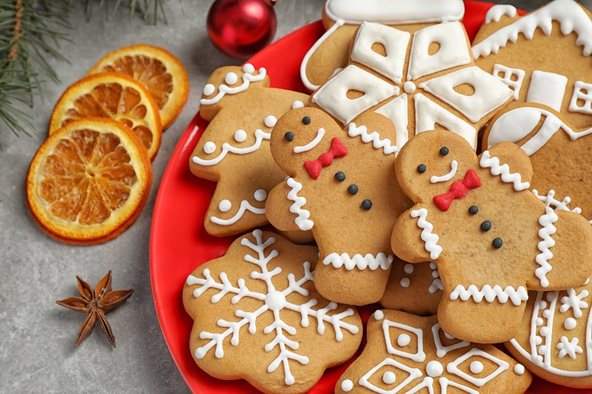 galletas de jengibre, galletas de copos de nieve, galletas de Navidad, Sabor, MundoNOW