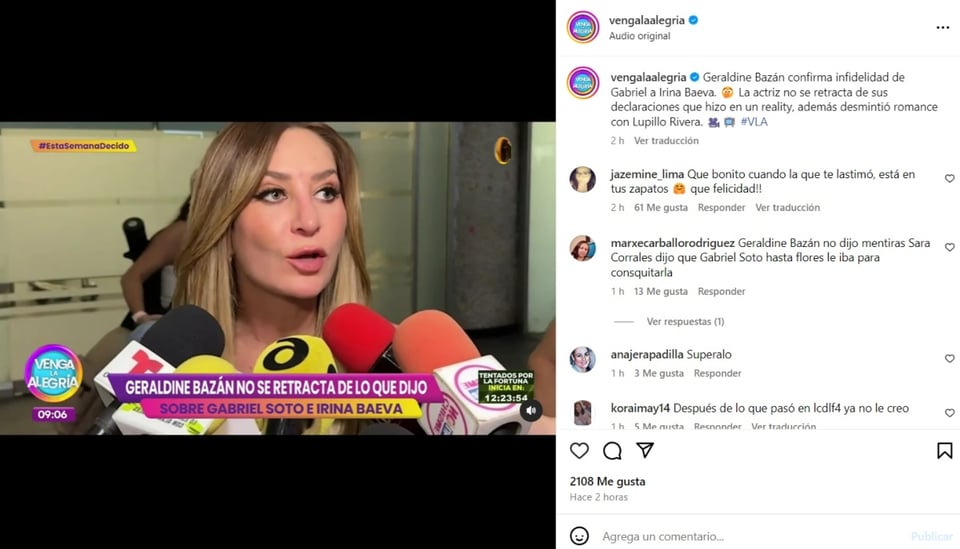 Sara Corrales, infiel, exesposo, papá de sus hijas, MundoNOW