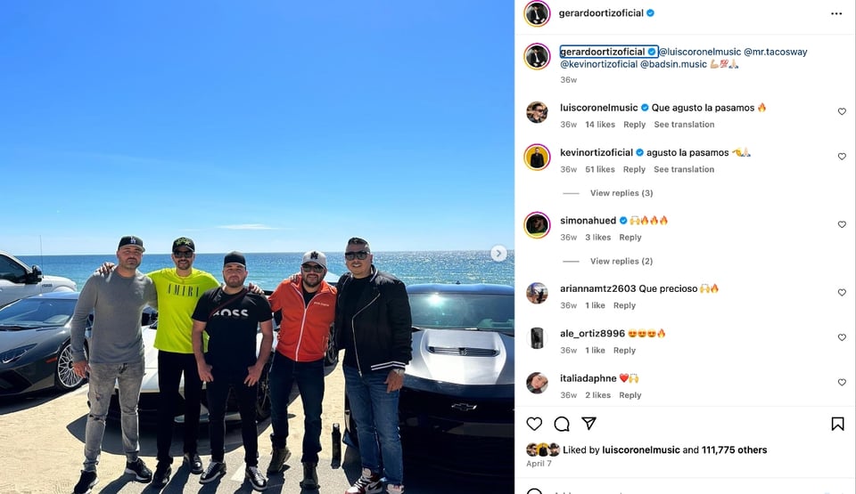 Gerardo Kevin Ortiz carros, Gerardo Ortiz, Kevin Ortiz, Motor, MundoNOW