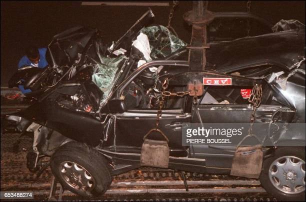 ¿La foto de Lady Di muerta? Así fue su accidente