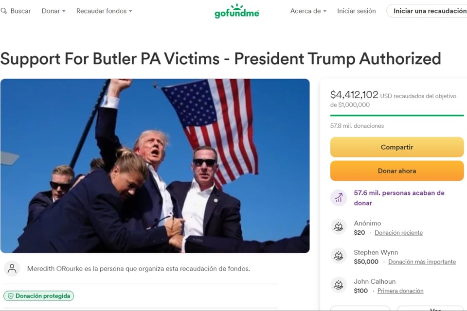 $4M para víctimas del tiroteo en mitin de Trump featured image