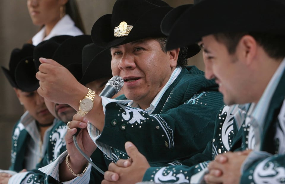 Leaked photos of the corpse of Sergio Gómez, vocalist for K-Paz de la Sierra