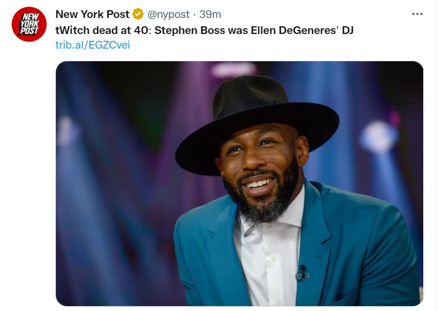 Muere Stephen tWitch Boss