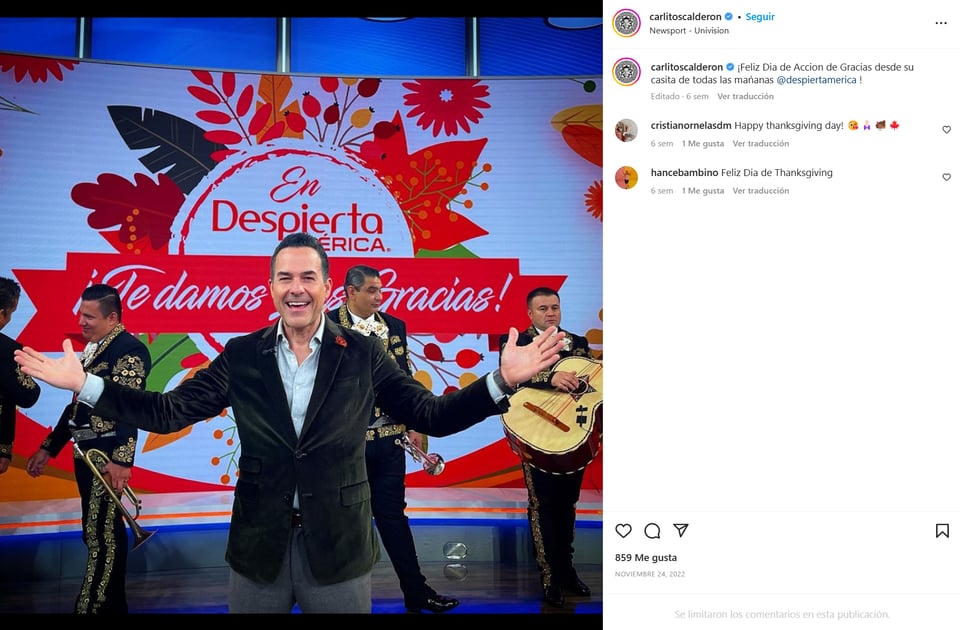 Carlos Calderón Despierta América