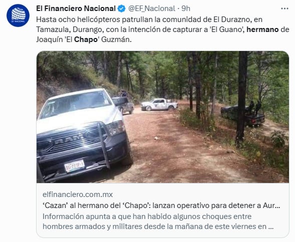Hermano Chapo Guzmán