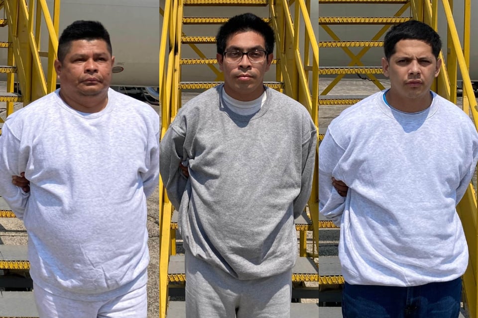 Anuncian la deportación de tres guatemaltecos por grave delito