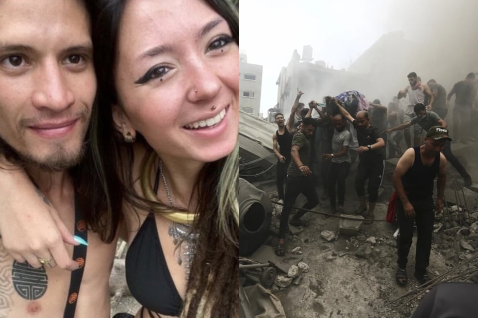 Mandan escalofriantes mensajes del celular del mexicano novio de Shani Louk, influencer atacada en Israel