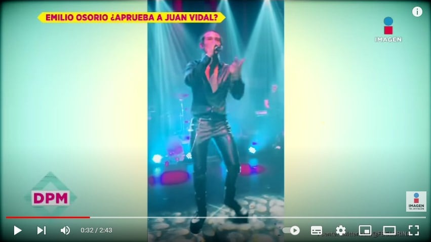 Hijo Niurka reacciona romance