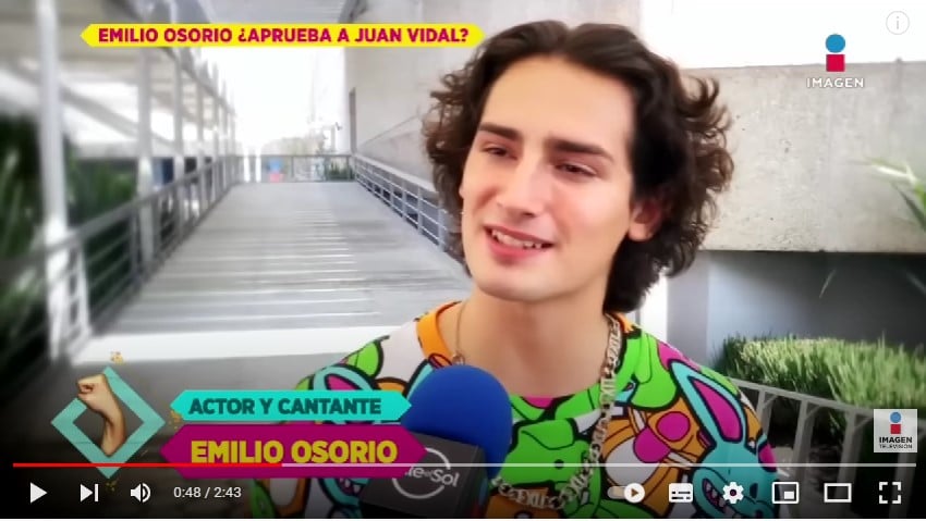 Hijo Niurka reacciona romance