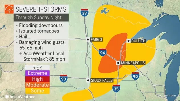 Fuertes tormentas estados unidos: La noche puede ser peligrosa para los viajeros