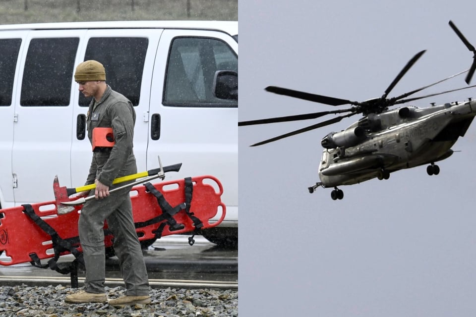 Helicóptero de la Marina se estrella con 5 soldados a las afueras de San Diego