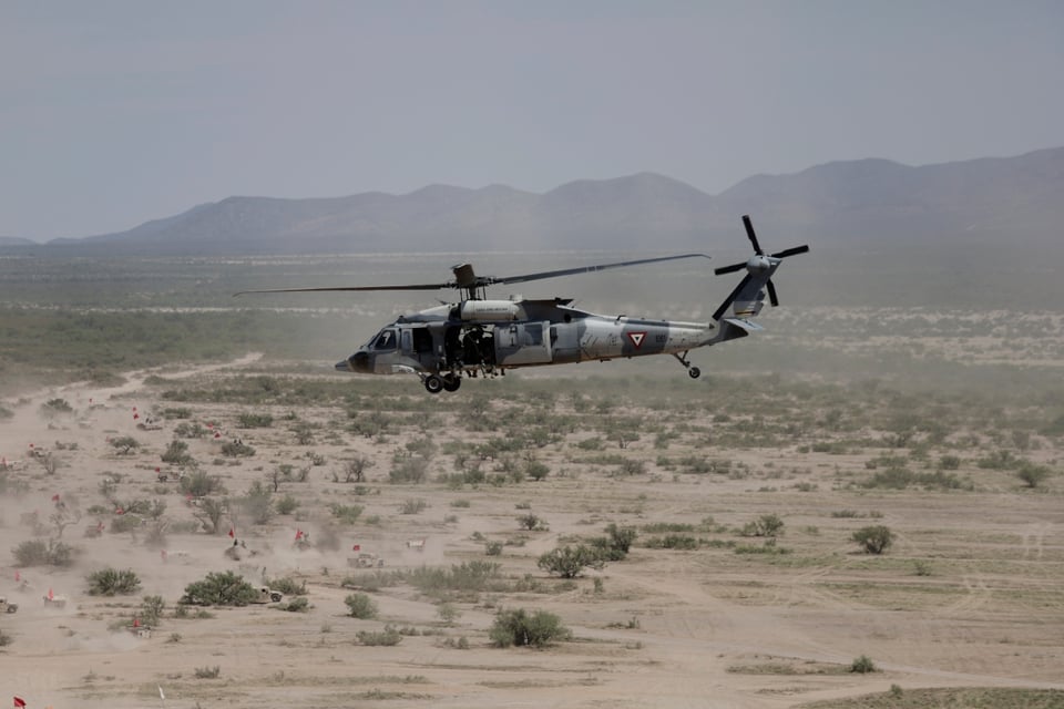 Helicóptero de la fuerza aérea mexicana se desploma en Durango featured image