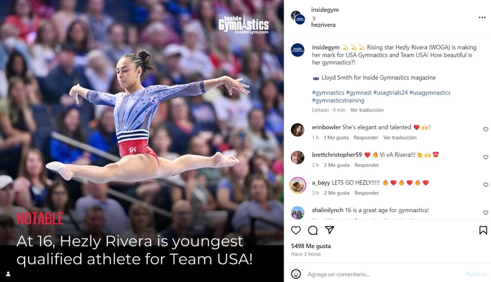 Hezly Rivera, Simone Biles, Suni Lee, Jade Carey, MundoNOW