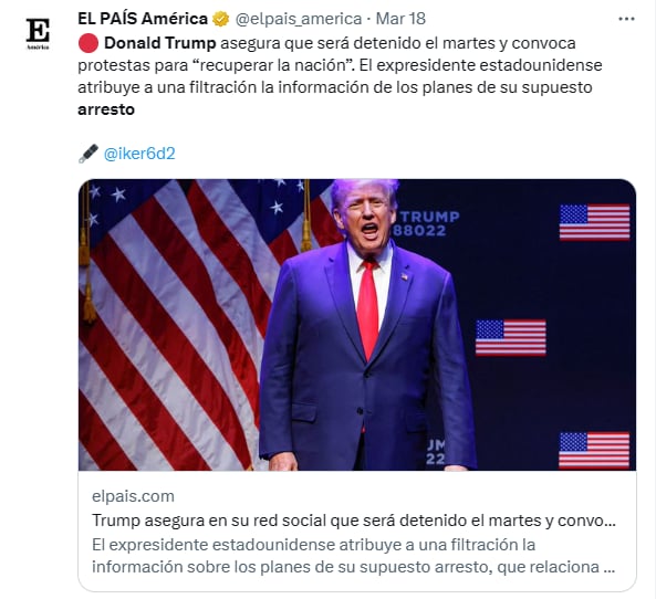 Cárcel expresidente Estados Unidos