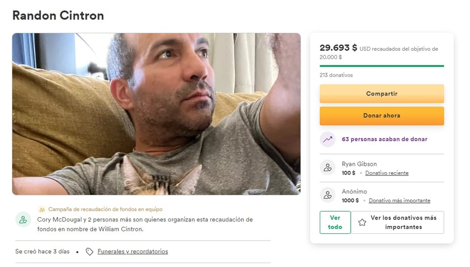 Asesinan hispano trabajo soñado EEUU