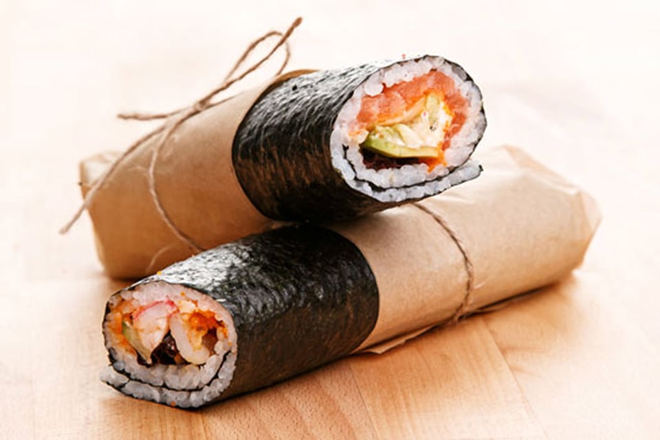 sushi, Japón, comida, rollos, Sabor