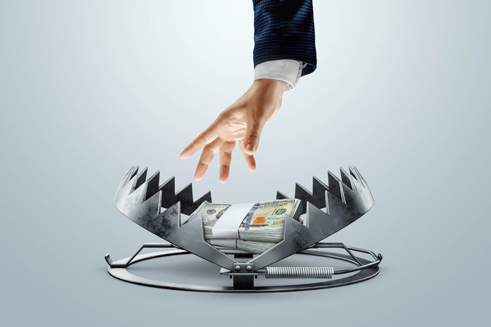 trampa para osos, ingresos, finanzas, peligro, MundoNOW