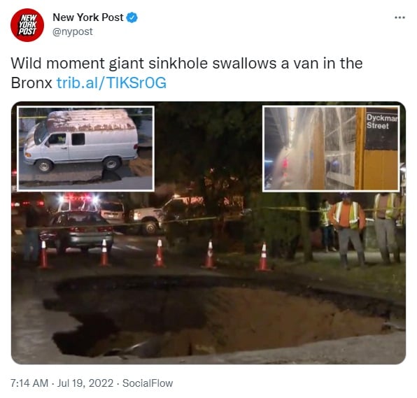 video calle se traga una camioneta