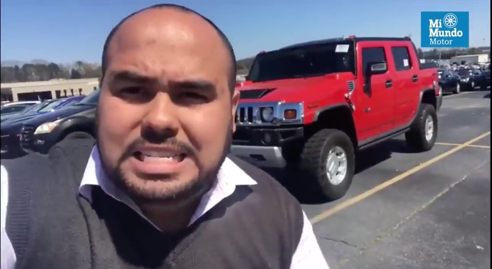 David Camero, experto en autos, camioneta roja, Motor, MundoNOW