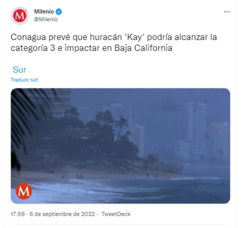 Alerta para México