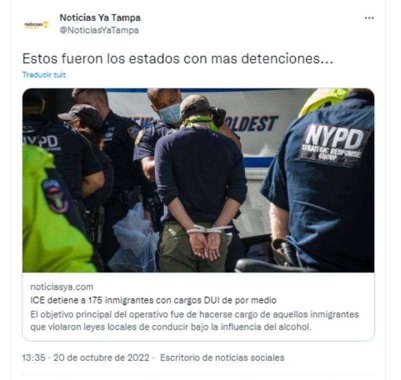 ICE detiene 175 inmigrantes: Una de las mayores redadas en la era de Biden