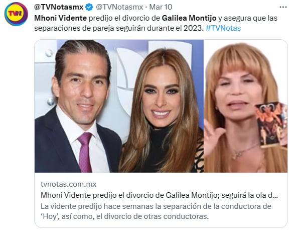 Separaciones famosos