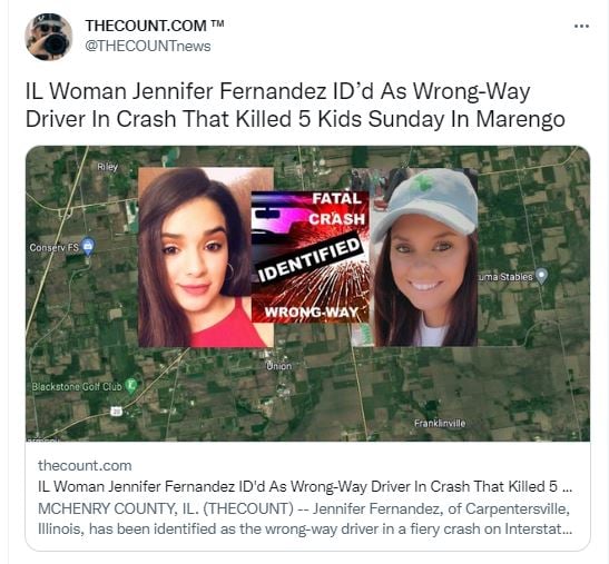 Who was the driver going in the opposite direction?