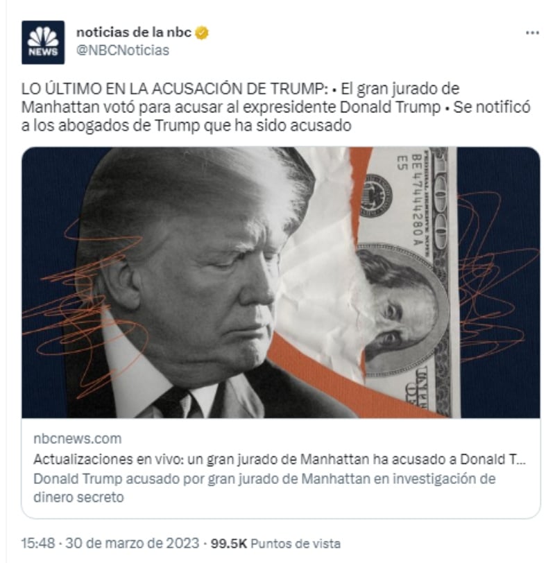 Donald Trump acusado: ¿Lo tomaron por sorpresa?