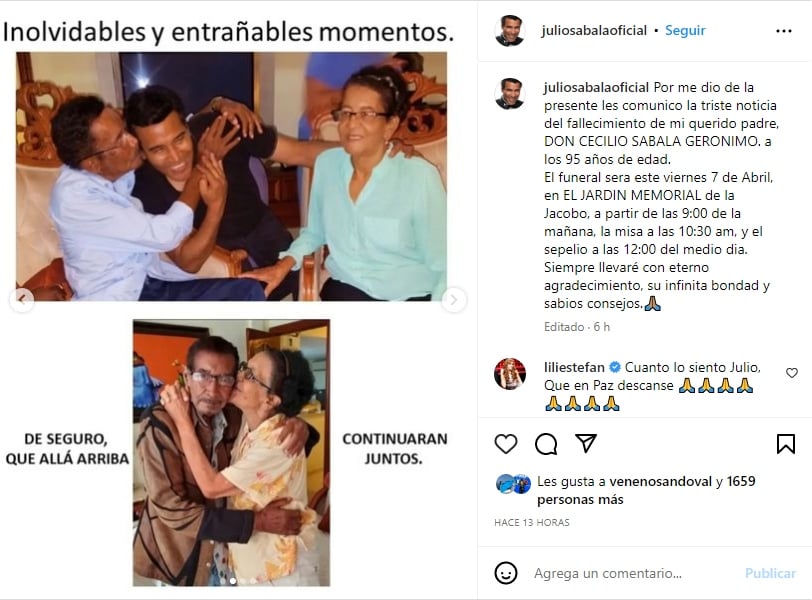 Lili Estefan reacciona