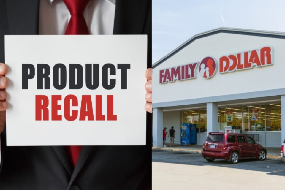 Emiten recall urgente de productos vendidos en Family Dollar