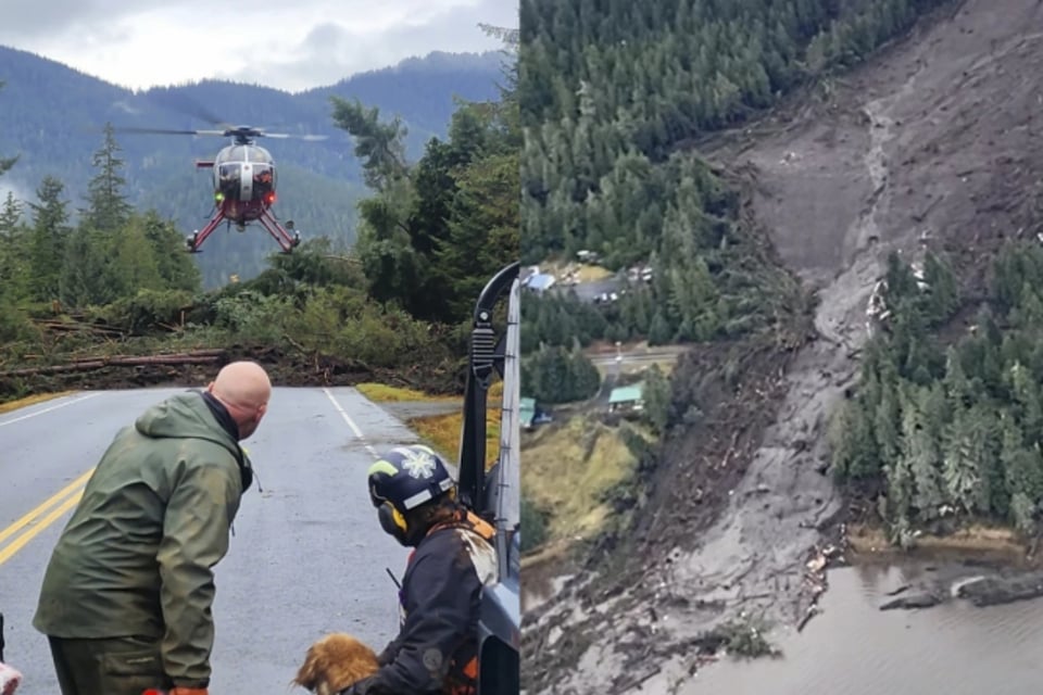 Derrumbe en Alaska deja varios muertos y desaparecidos