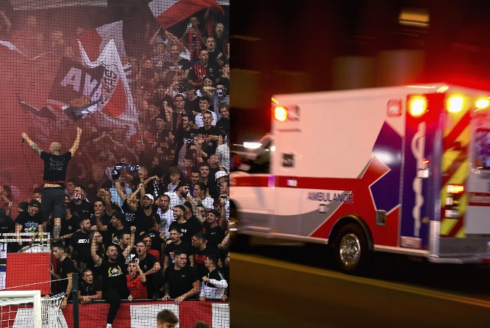 Pánico en partido de fútbol: Muere apuñalado un aficionado del Nantes