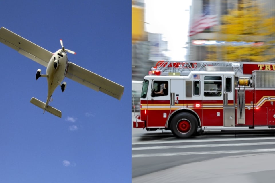 Avión se estrella en autopista cerca de Dallas en Texas