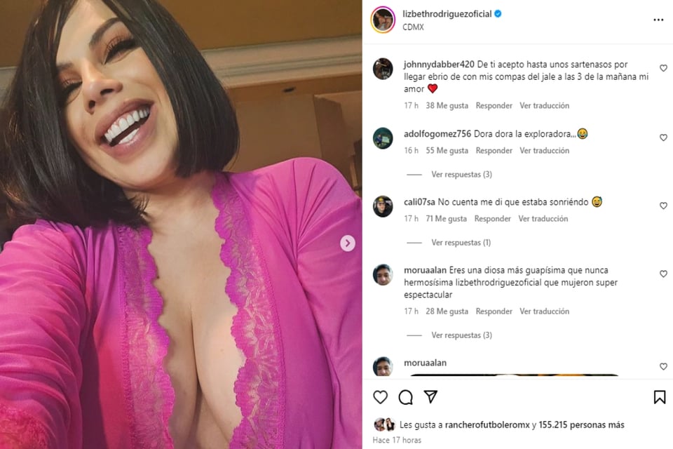 Lizveth Rodríguez, blusa rosa, influencer, celebridades, MundoNOW