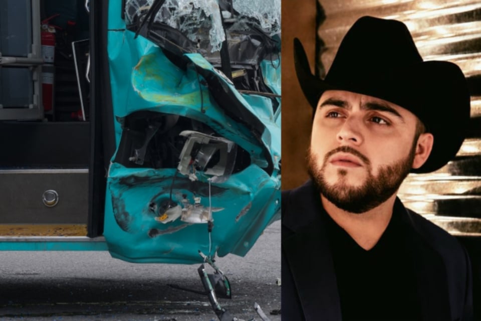 Camión de Gerardo Ortiz sufre terrible accidente