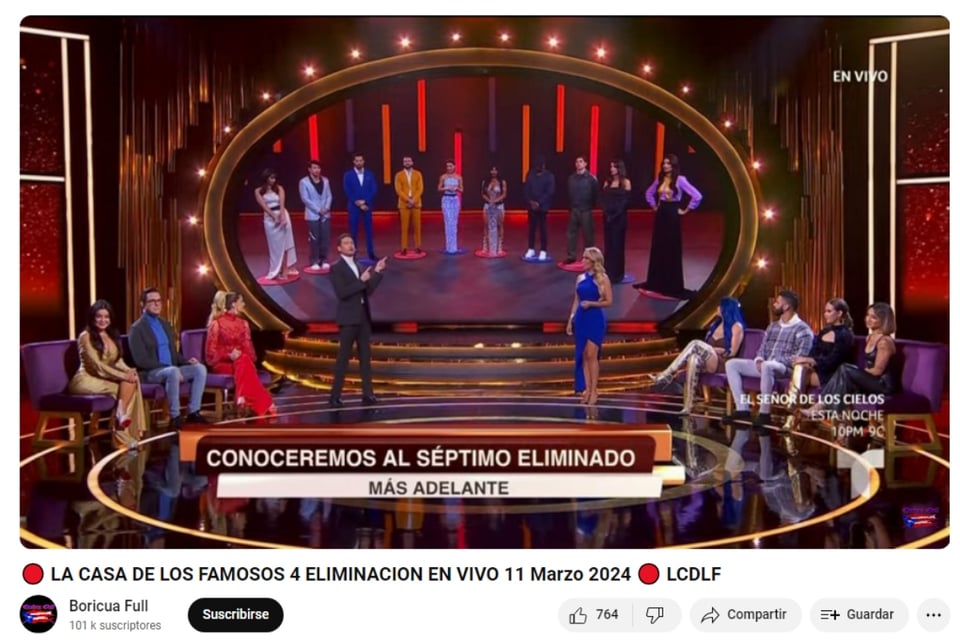 Casa de los Famosos, séptimo elimando, Telemundo, EEUU, MundoNOW