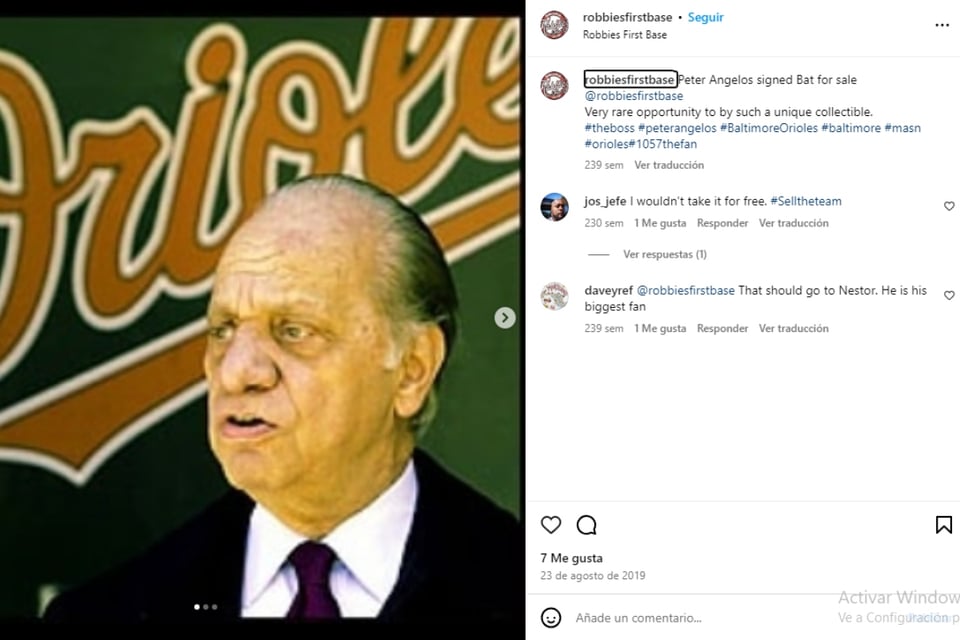 Peter Angelos, MLB, luto, béisbol, MundoNOW