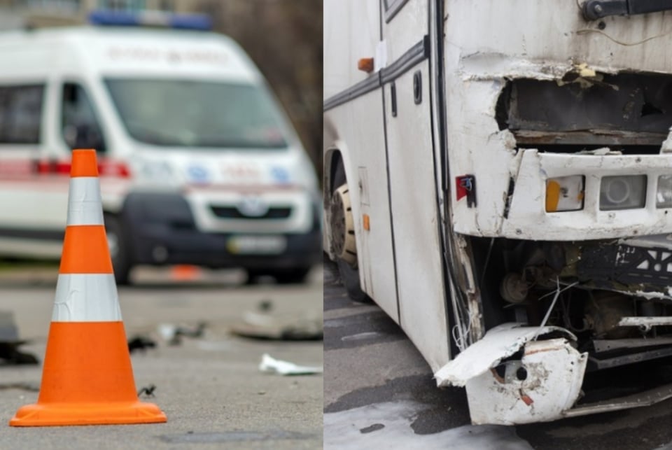 Autobús que se dirigía a un festival de Pascua cae de un puente y hay saldo mortal