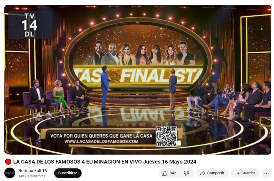 Séptimo finalista 16 mayo, Casa de los Famosos, Telemundo, celebridades, MundoNOW