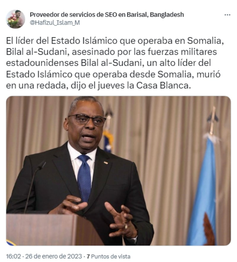 Biden mata a jefe Estado Islámico: Exitosa operación